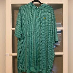 Peter Millar Masters Shirt Mens 3XL Golf Polo Short Sleeve
